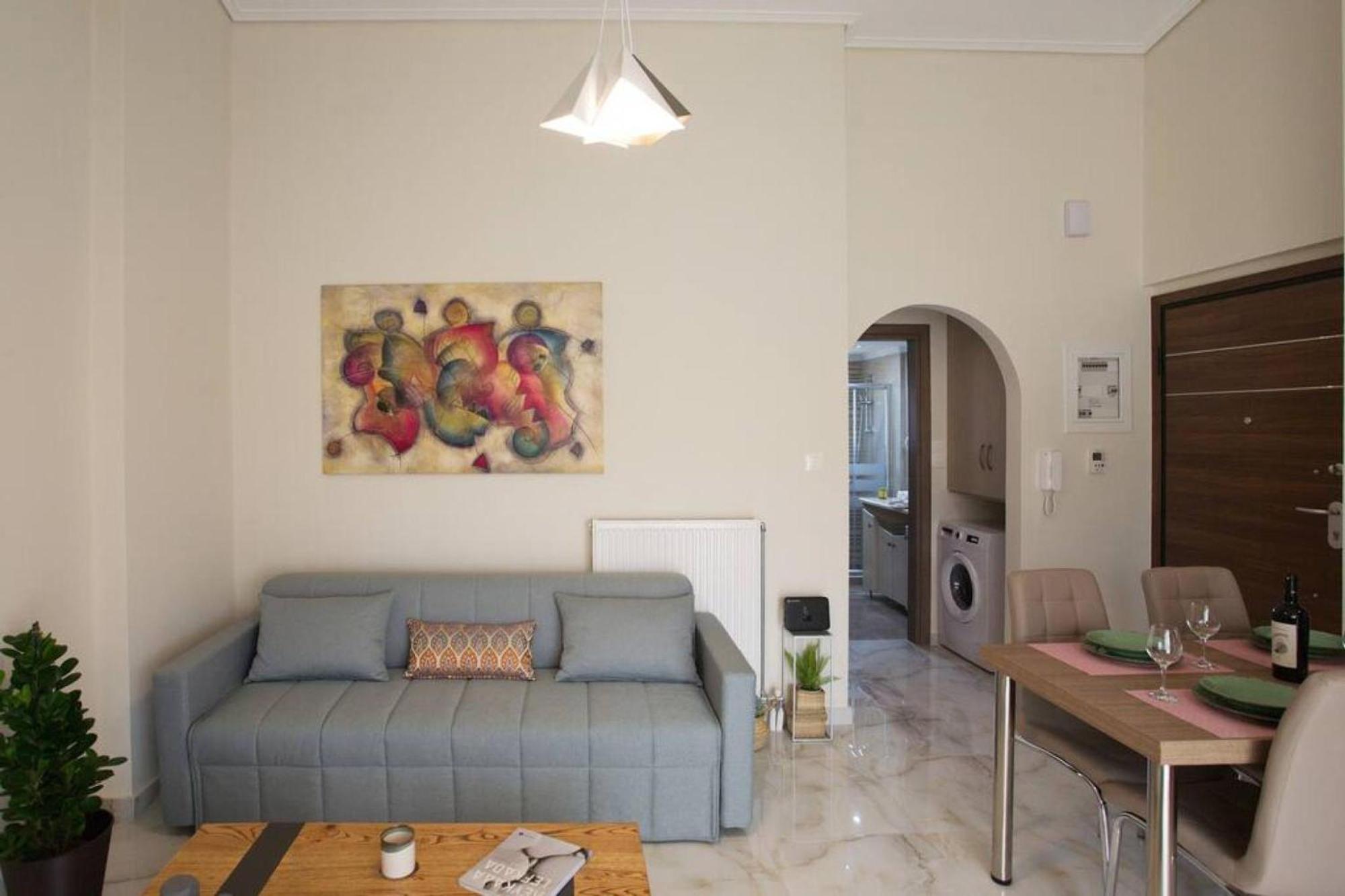Sunny Apartment Lefkada - Lefkada Bnb Kalligoni Exteriör bild