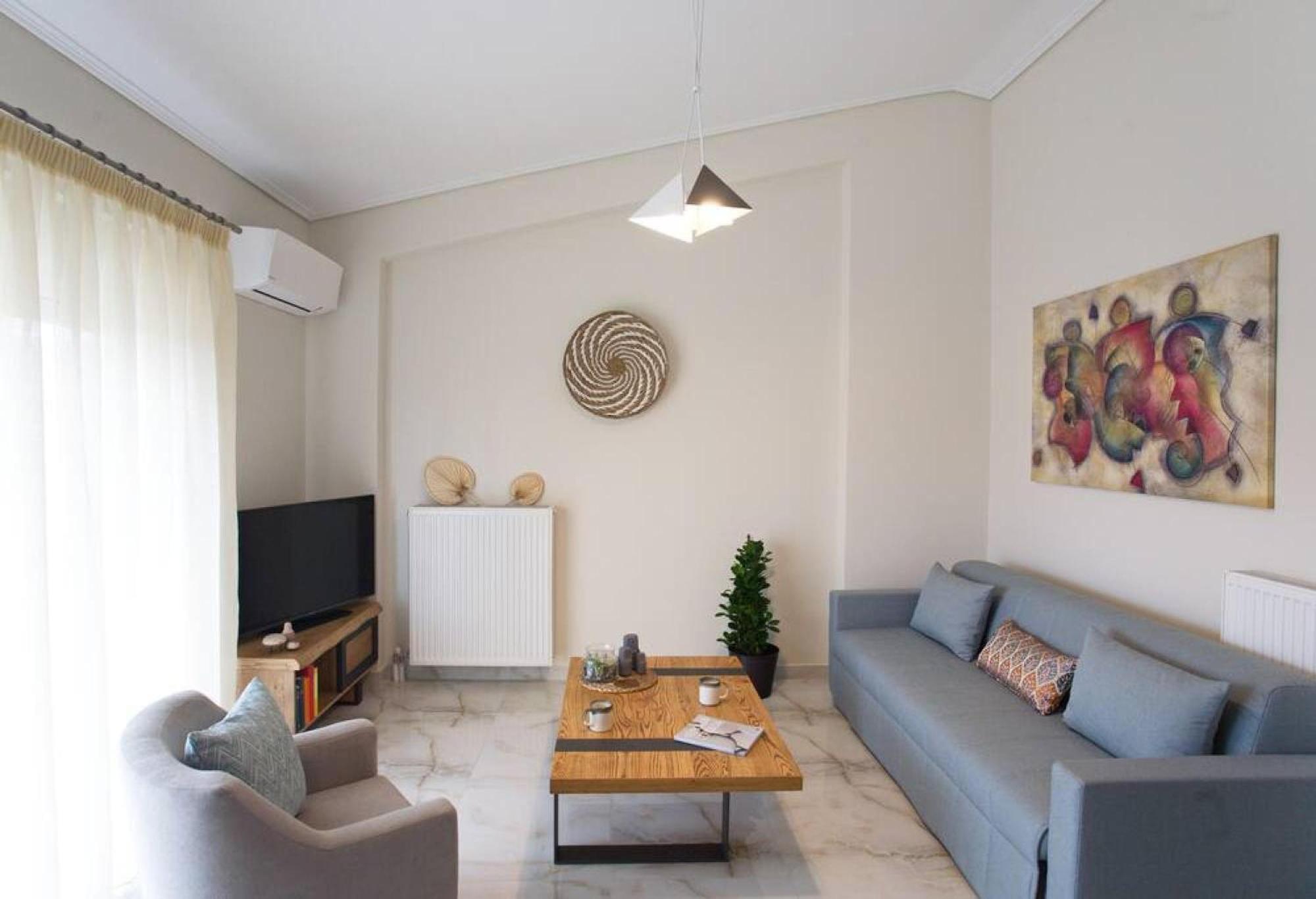 Sunny Apartment Lefkada - Lefkada Bnb Kalligoni Exteriör bild