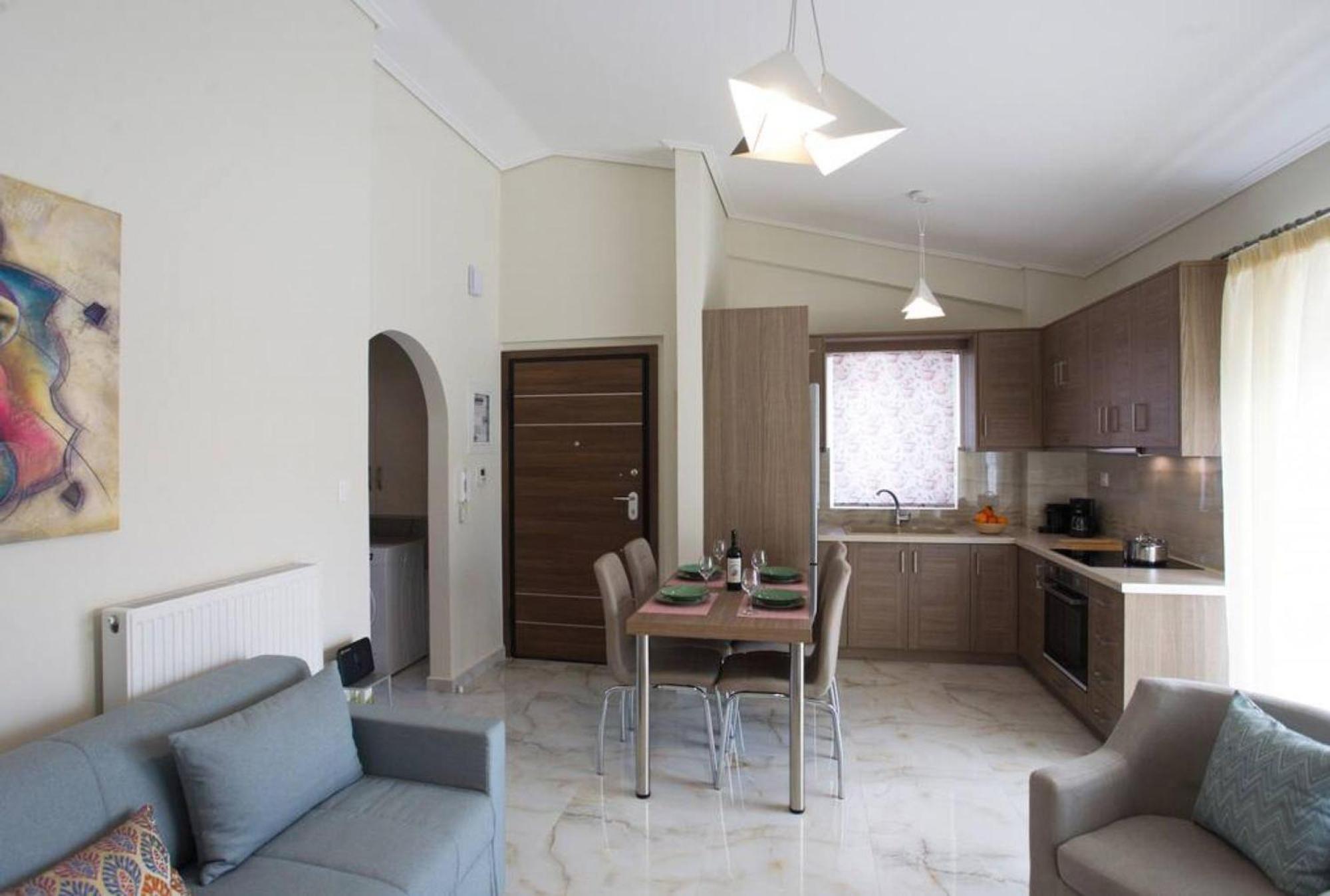 Sunny Apartment Lefkada - Lefkada Bnb Kalligoni Exteriör bild
